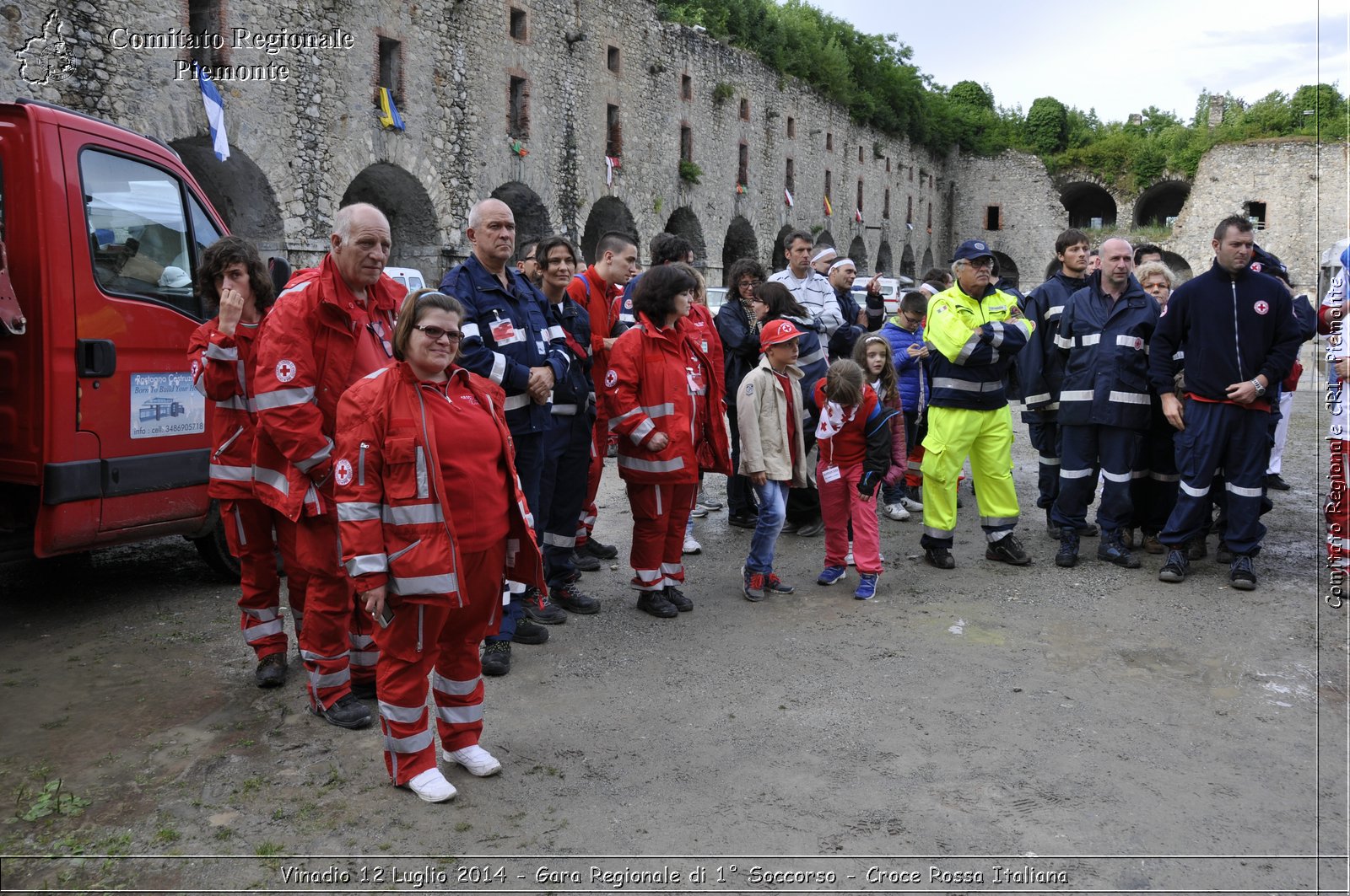 Vinadio 12 Luglio 2014 - Gara Regionale di 1 Soccorso - Croce Rossa Italiana- Comitato Regionale del Piemonte