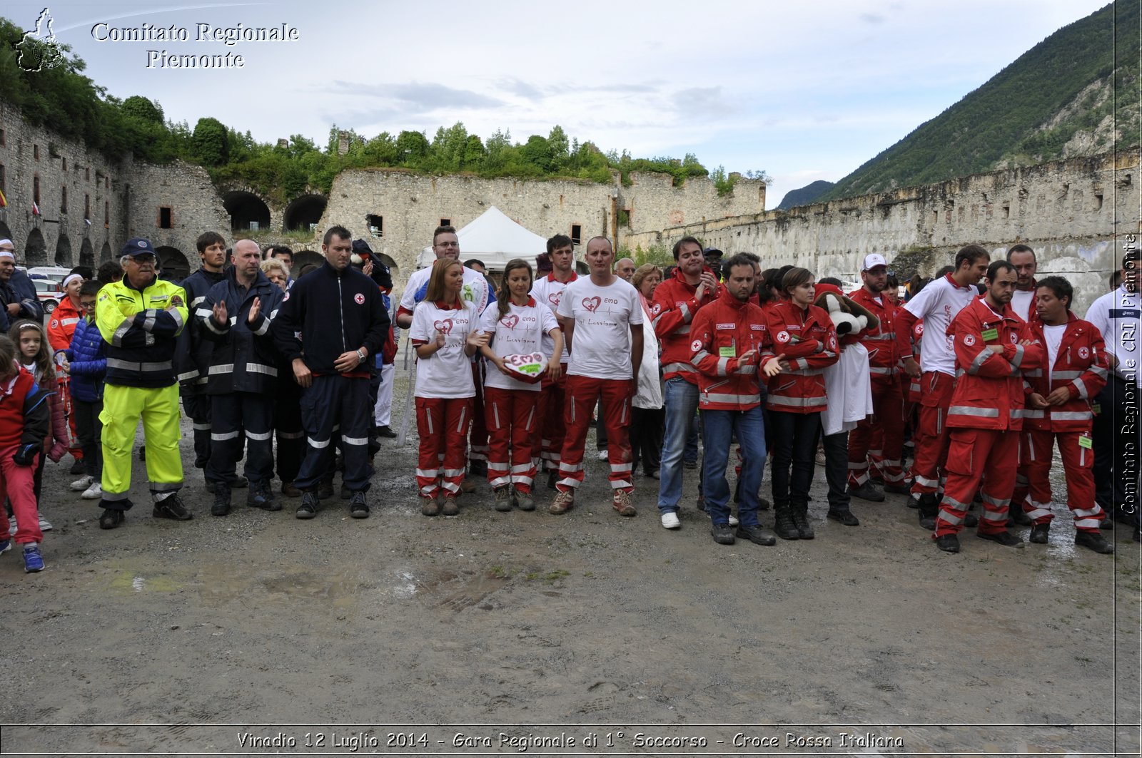 Vinadio 12 Luglio 2014 - Gara Regionale di 1 Soccorso - Croce Rossa Italiana- Comitato Regionale del Piemonte