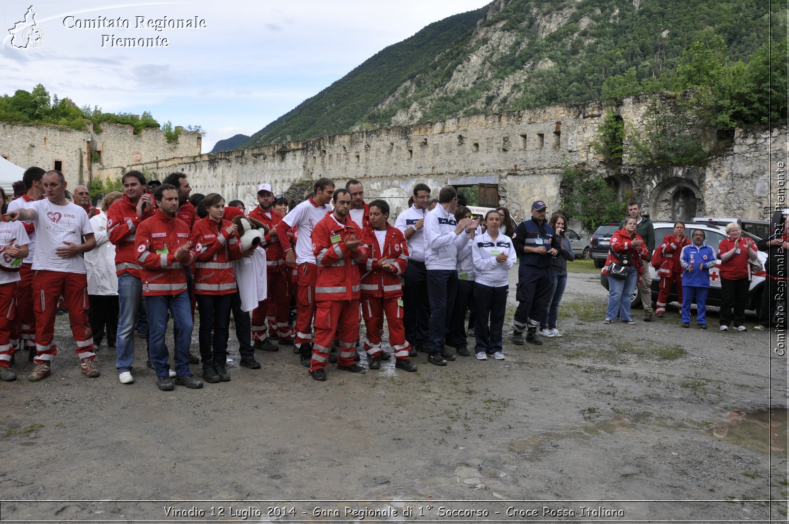 Vinadio 12 Luglio 2014 - Gara Regionale di 1 Soccorso - Croce Rossa Italiana- Comitato Regionale del Piemonte