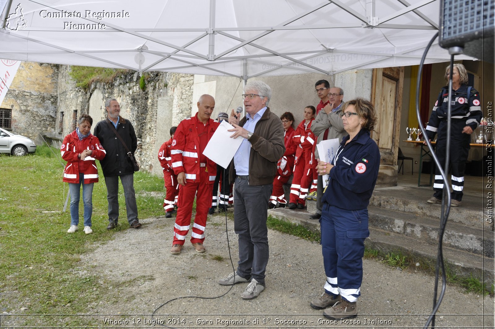 Vinadio 12 Luglio 2014 - Gara Regionale di 1 Soccorso - Croce Rossa Italiana- Comitato Regionale del Piemonte