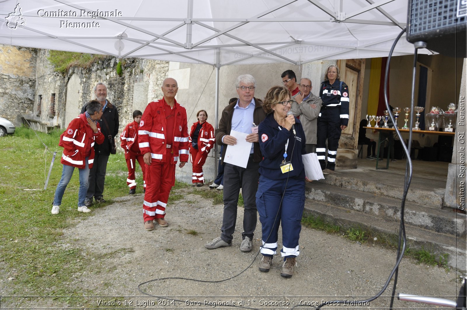 Vinadio 12 Luglio 2014 - Gara Regionale di 1 Soccorso - Croce Rossa Italiana- Comitato Regionale del Piemonte