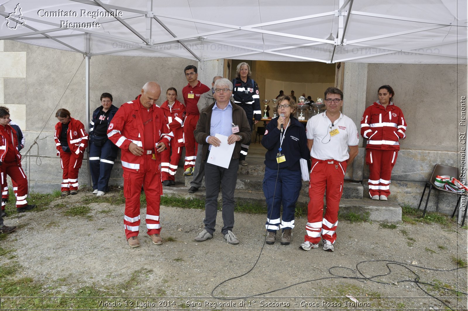 Vinadio 12 Luglio 2014 - Gara Regionale di 1 Soccorso - Croce Rossa Italiana- Comitato Regionale del Piemonte