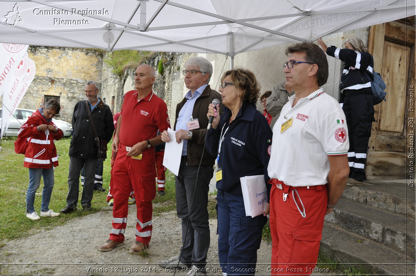 Vinadio 12 Luglio 2014 - Gara Regionale di 1 Soccorso - Croce Rossa Italiana- Comitato Regionale del Piemonte