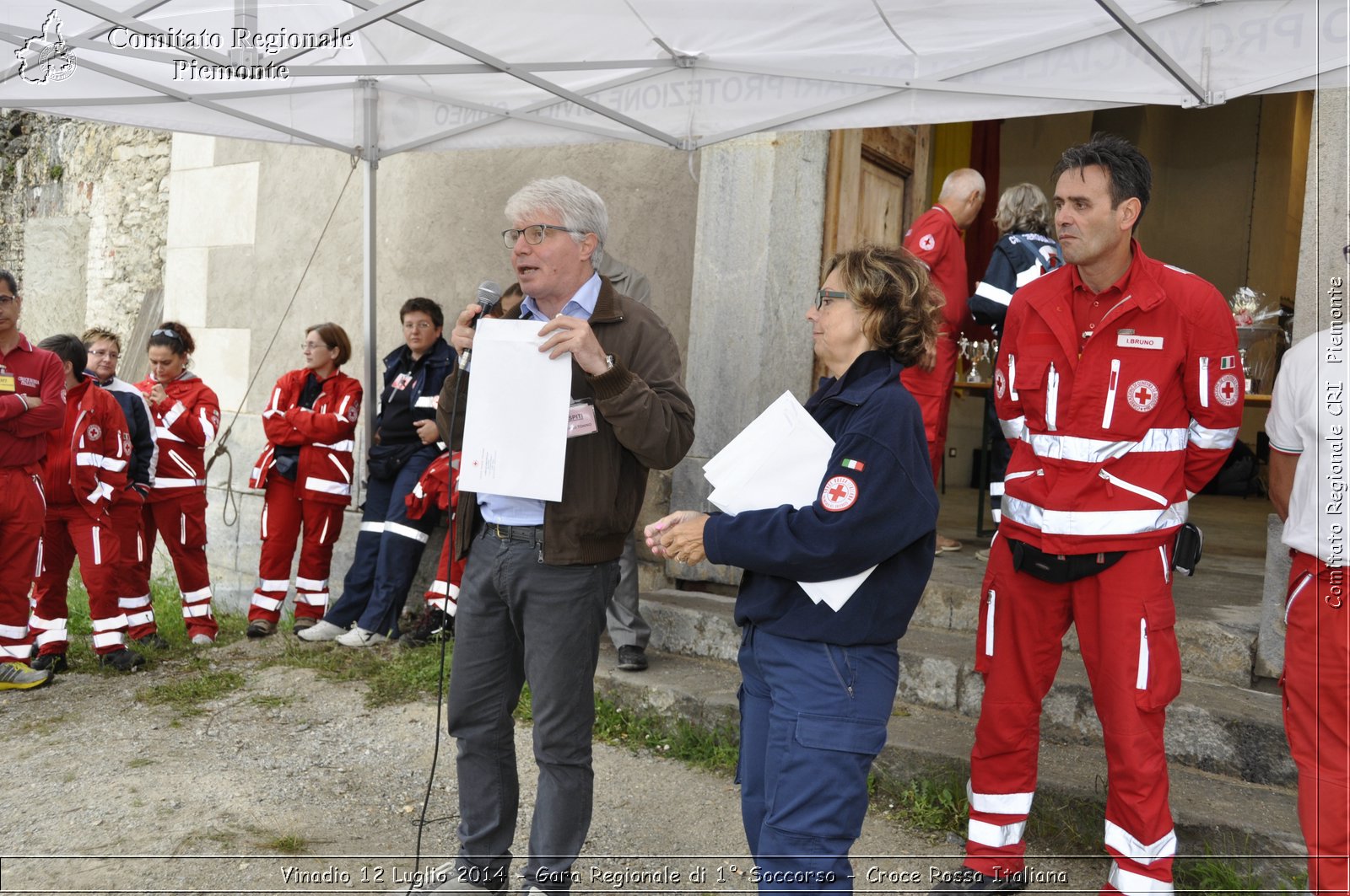 Vinadio 12 Luglio 2014 - Gara Regionale di 1 Soccorso - Croce Rossa Italiana- Comitato Regionale del Piemonte