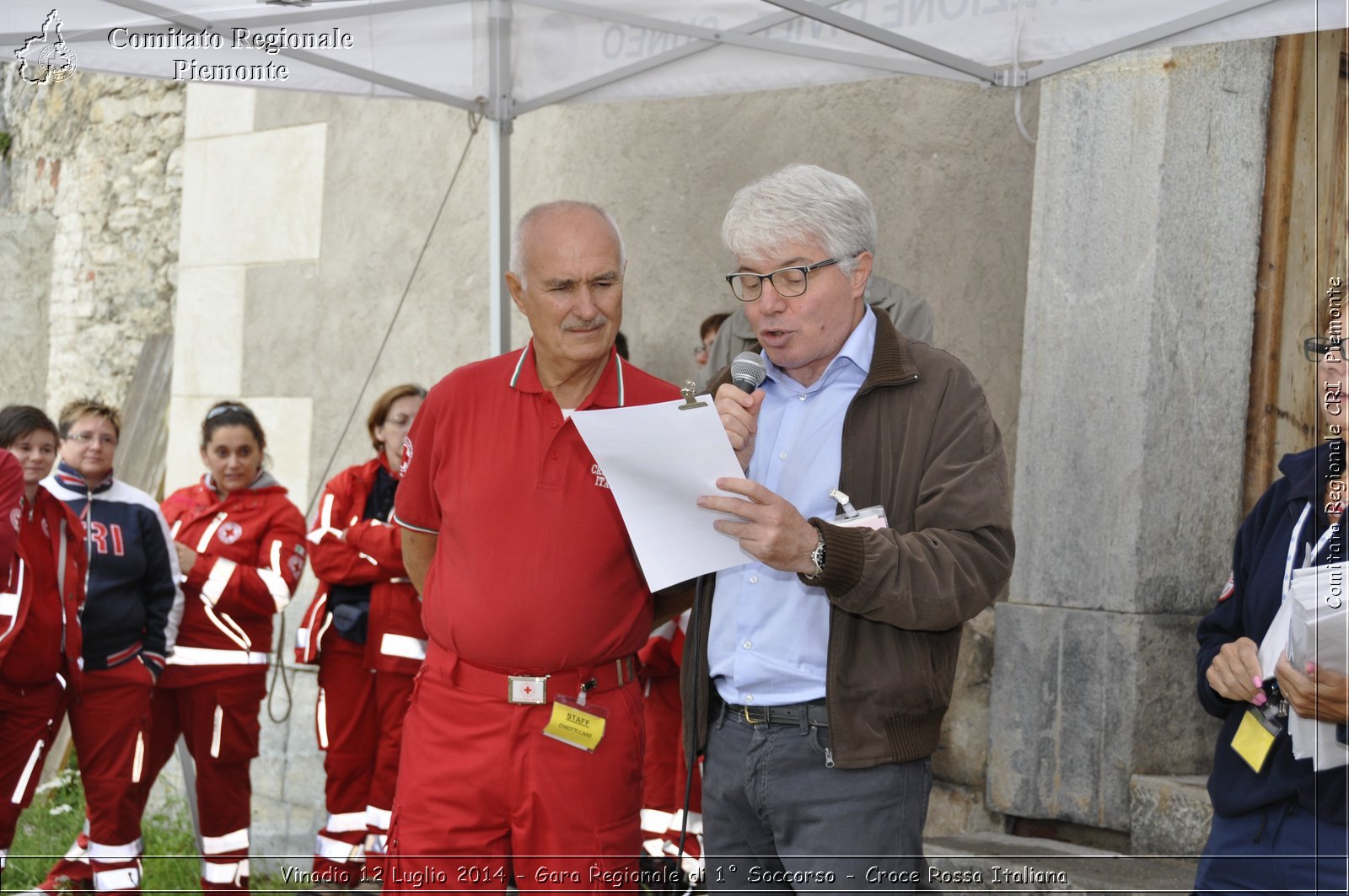 Vinadio 12 Luglio 2014 - Gara Regionale di 1 Soccorso - Croce Rossa Italiana- Comitato Regionale del Piemonte