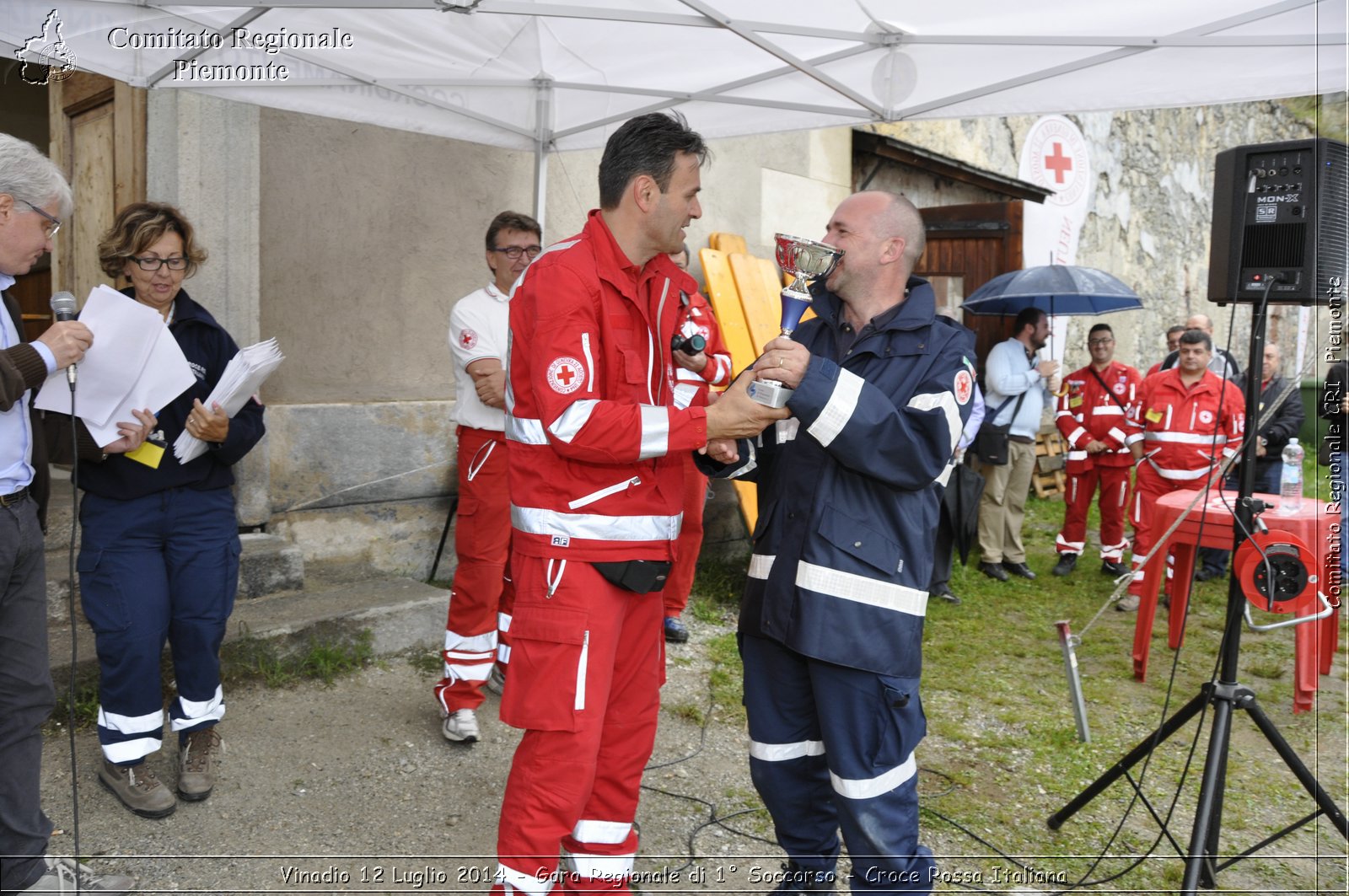 Vinadio 12 Luglio 2014 - Gara Regionale di 1 Soccorso - Croce Rossa Italiana- Comitato Regionale del Piemonte