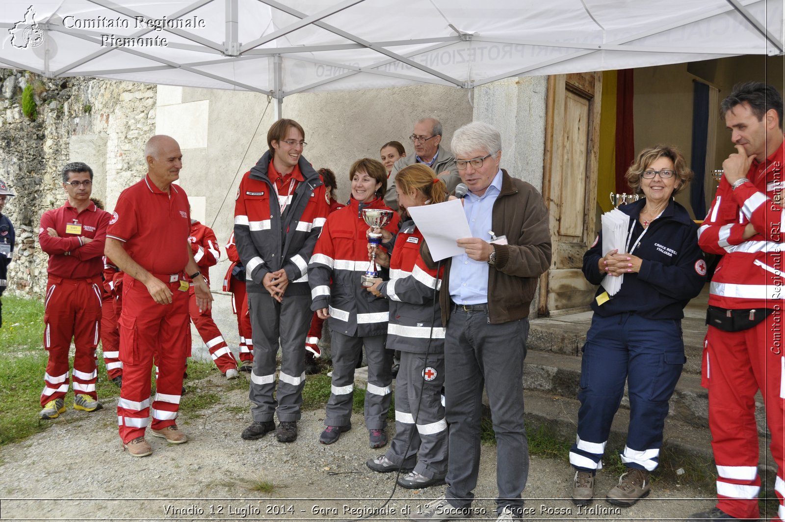 Vinadio 12 Luglio 2014 - Gara Regionale di 1 Soccorso - Croce Rossa Italiana- Comitato Regionale del Piemonte