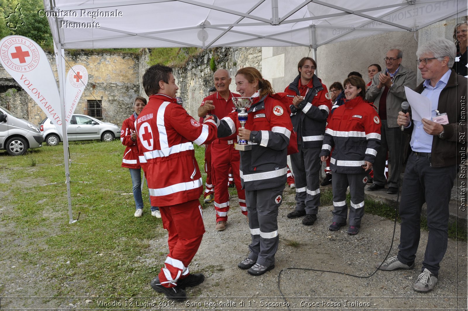 Vinadio 12 Luglio 2014 - Gara Regionale di 1 Soccorso - Croce Rossa Italiana- Comitato Regionale del Piemonte