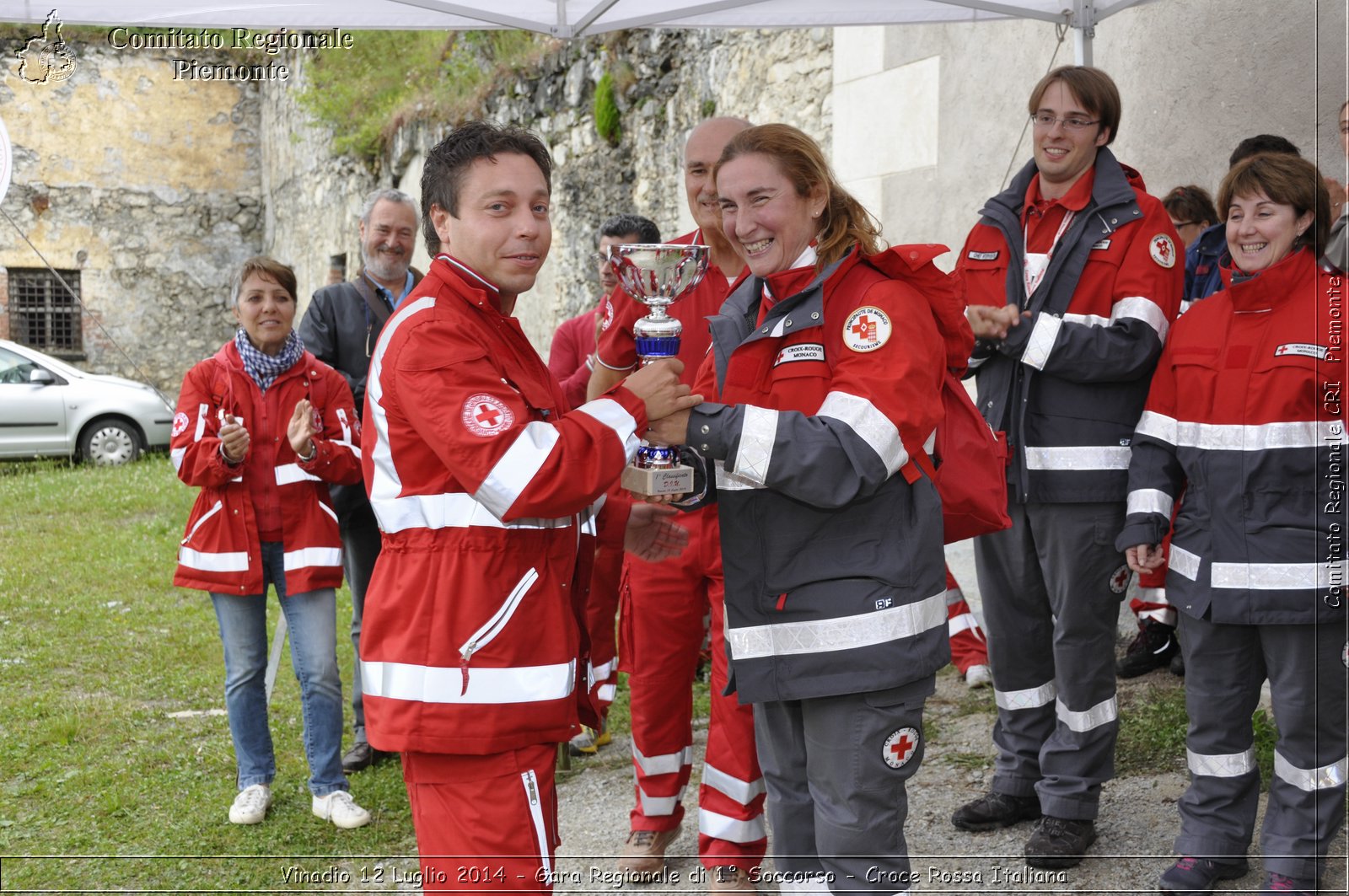 Vinadio 12 Luglio 2014 - Gara Regionale di 1 Soccorso - Croce Rossa Italiana- Comitato Regionale del Piemonte