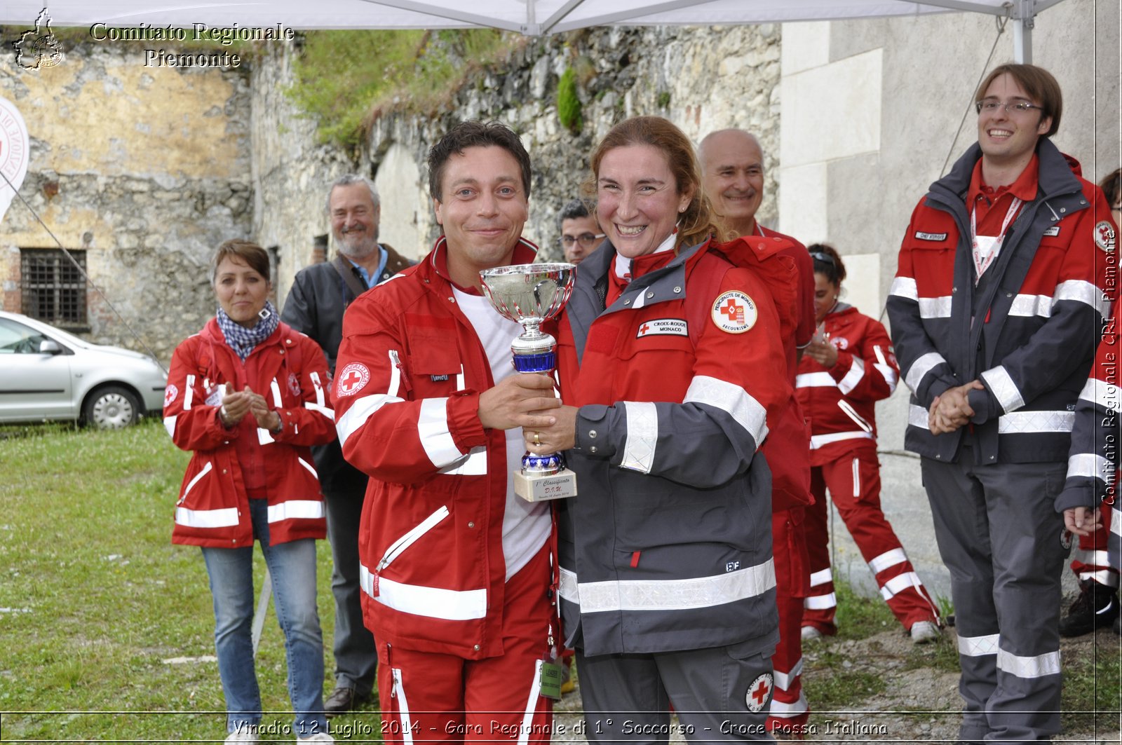 Vinadio 12 Luglio 2014 - Gara Regionale di 1 Soccorso - Croce Rossa Italiana- Comitato Regionale del Piemonte