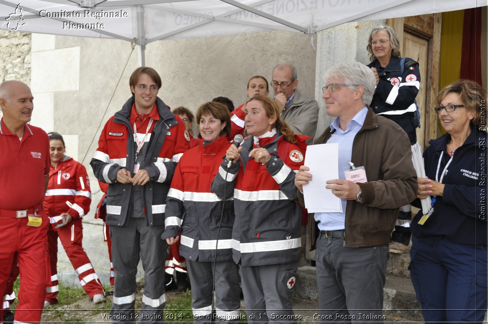 Vinadio 12 Luglio 2014 - Gara Regionale di 1 Soccorso - Croce Rossa Italiana- Comitato Regionale del Piemonte