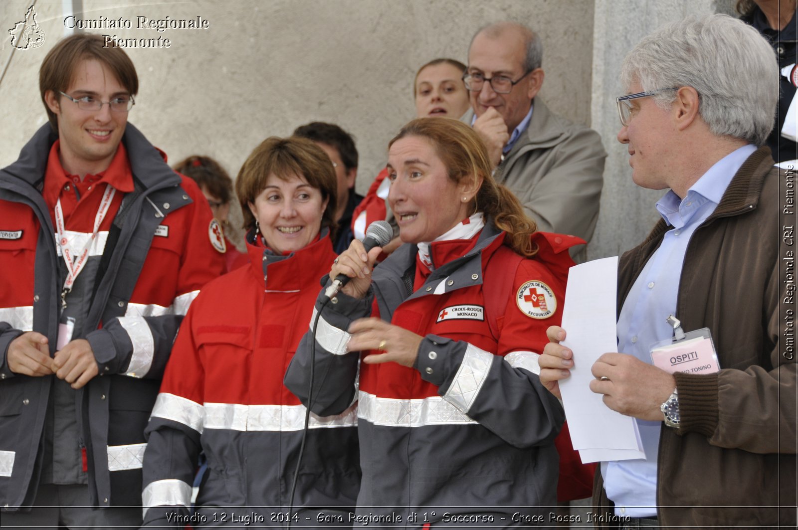 Vinadio 12 Luglio 2014 - Gara Regionale di 1 Soccorso - Croce Rossa Italiana- Comitato Regionale del Piemonte