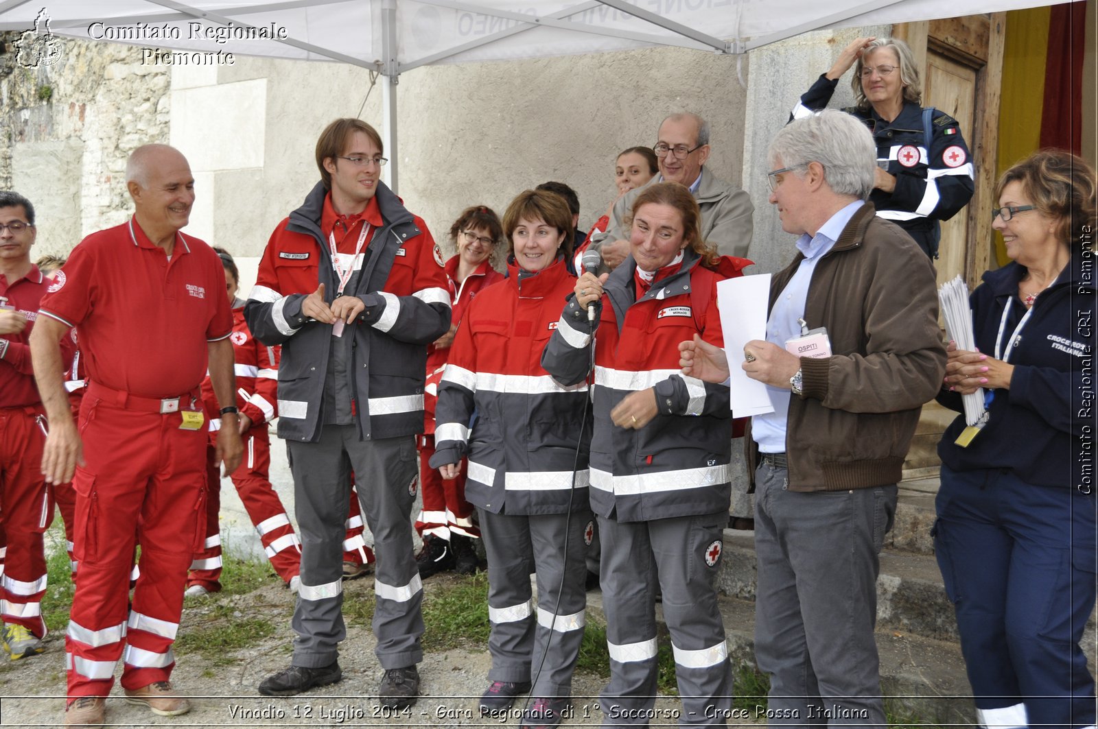 Vinadio 12 Luglio 2014 - Gara Regionale di 1 Soccorso - Croce Rossa Italiana- Comitato Regionale del Piemonte