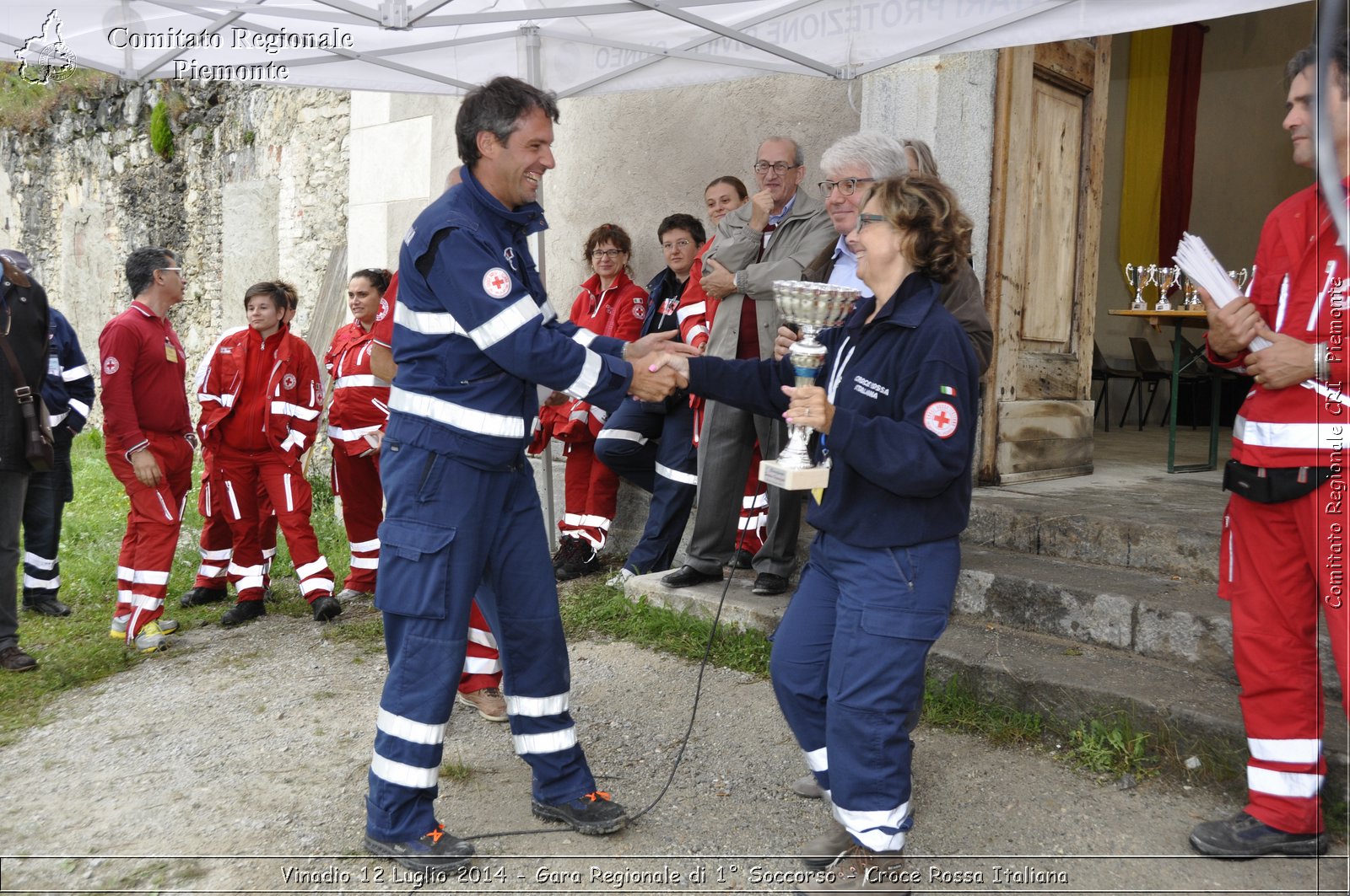 Vinadio 12 Luglio 2014 - Gara Regionale di 1 Soccorso - Croce Rossa Italiana- Comitato Regionale del Piemonte