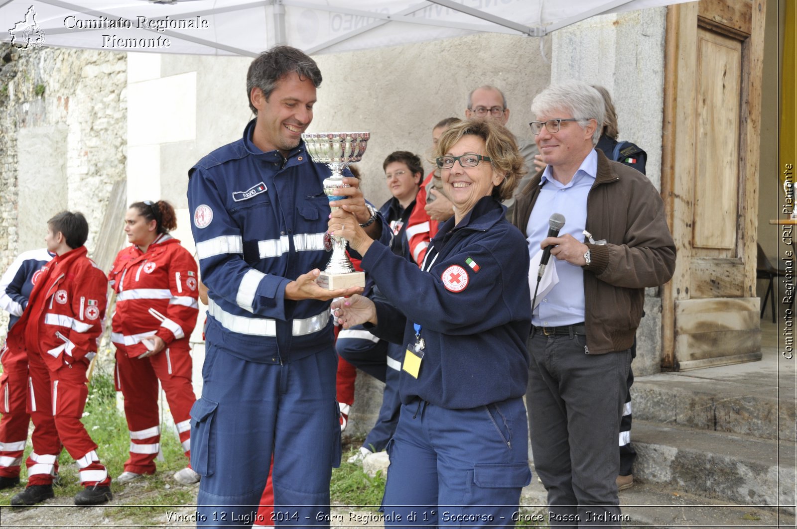 Vinadio 12 Luglio 2014 - Gara Regionale di 1 Soccorso - Croce Rossa Italiana- Comitato Regionale del Piemonte