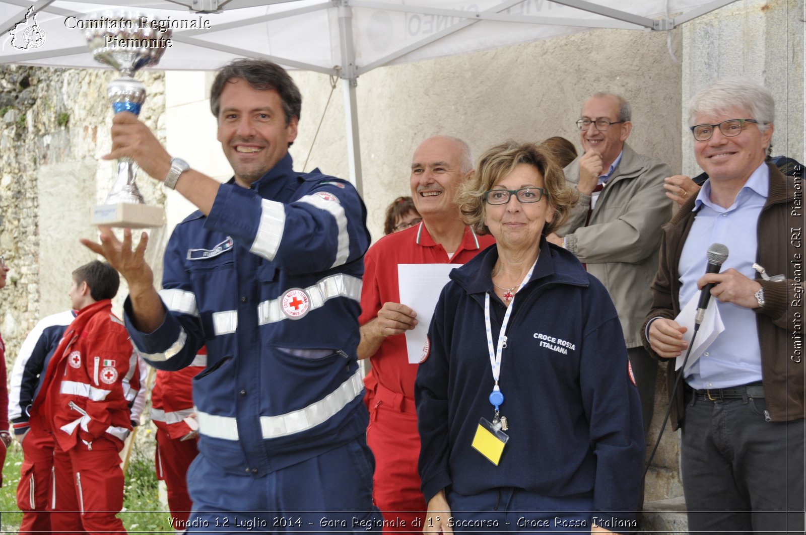 Vinadio 12 Luglio 2014 - Gara Regionale di 1 Soccorso - Croce Rossa Italiana- Comitato Regionale del Piemonte