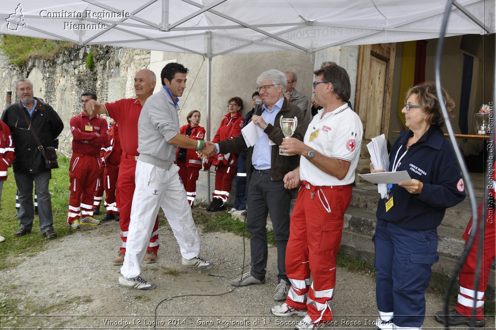 Vinadio 12 Luglio 2014 - Gara Regionale di 1 Soccorso - Croce Rossa Italiana- Comitato Regionale del Piemonte