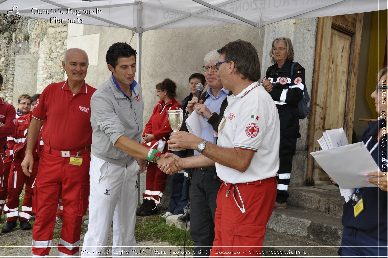 Vinadio 12 Luglio 2014 - Gara Regionale di 1 Soccorso - Croce Rossa Italiana- Comitato Regionale del Piemonte