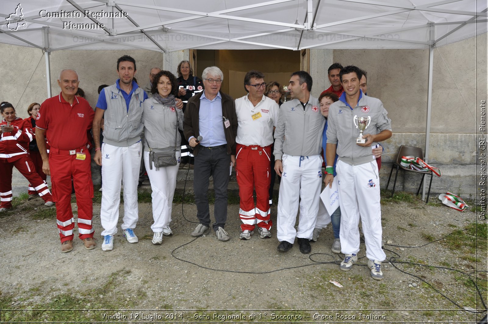 Vinadio 12 Luglio 2014 - Gara Regionale di 1 Soccorso - Croce Rossa Italiana- Comitato Regionale del Piemonte