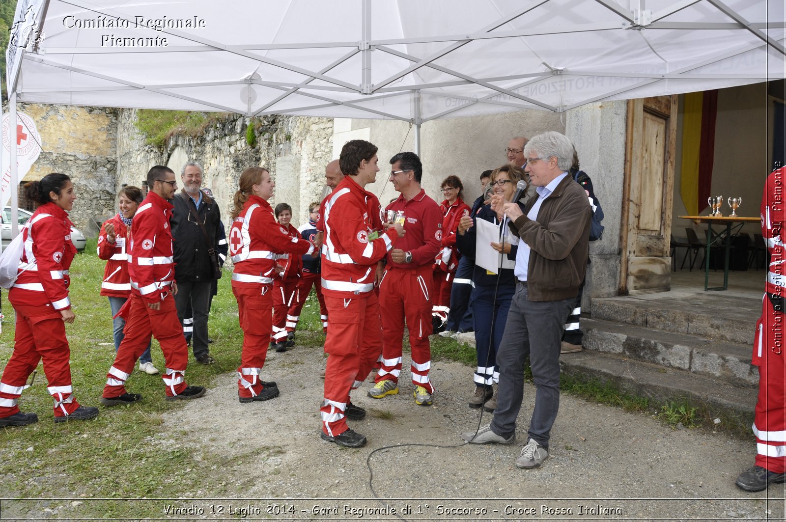 Vinadio 12 Luglio 2014 - Gara Regionale di 1 Soccorso - Croce Rossa Italiana- Comitato Regionale del Piemonte