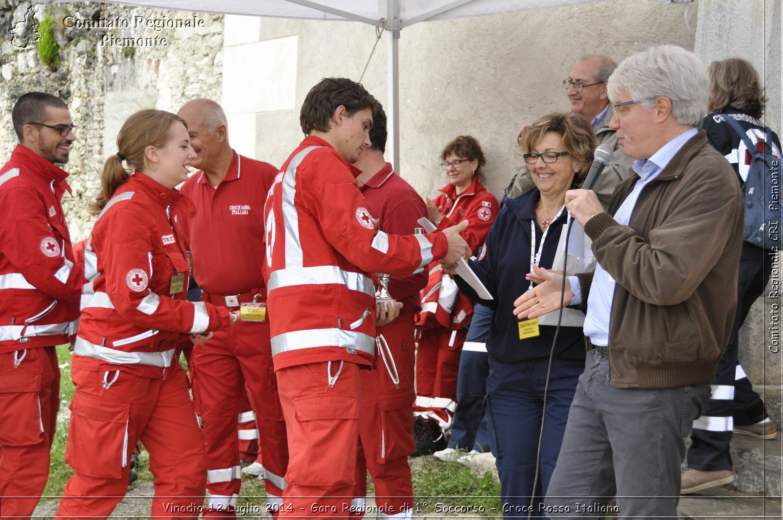 Vinadio 12 Luglio 2014 - Gara Regionale di 1 Soccorso - Croce Rossa Italiana- Comitato Regionale del Piemonte