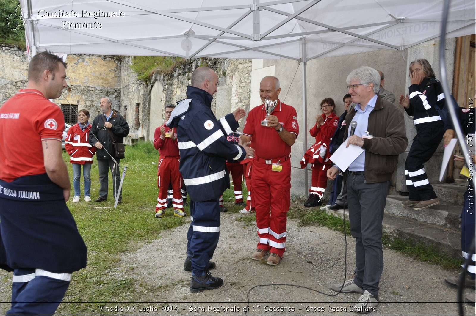 Vinadio 12 Luglio 2014 - Gara Regionale di 1 Soccorso - Croce Rossa Italiana- Comitato Regionale del Piemonte