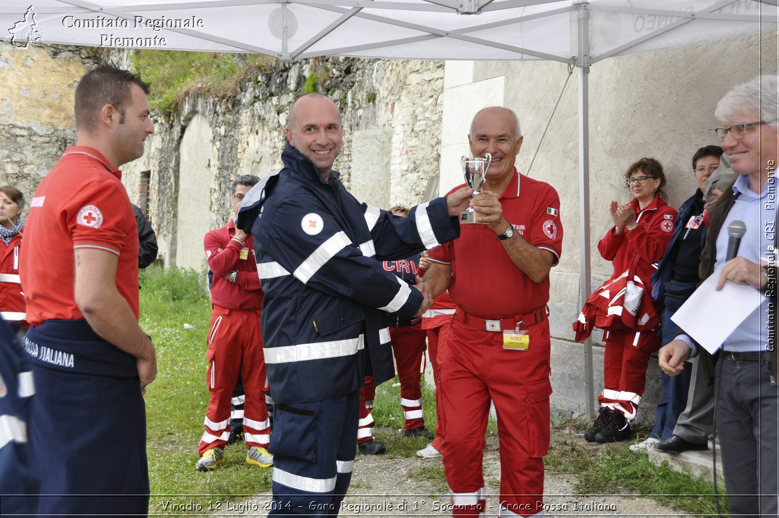 Vinadio 12 Luglio 2014 - Gara Regionale di 1 Soccorso - Croce Rossa Italiana- Comitato Regionale del Piemonte