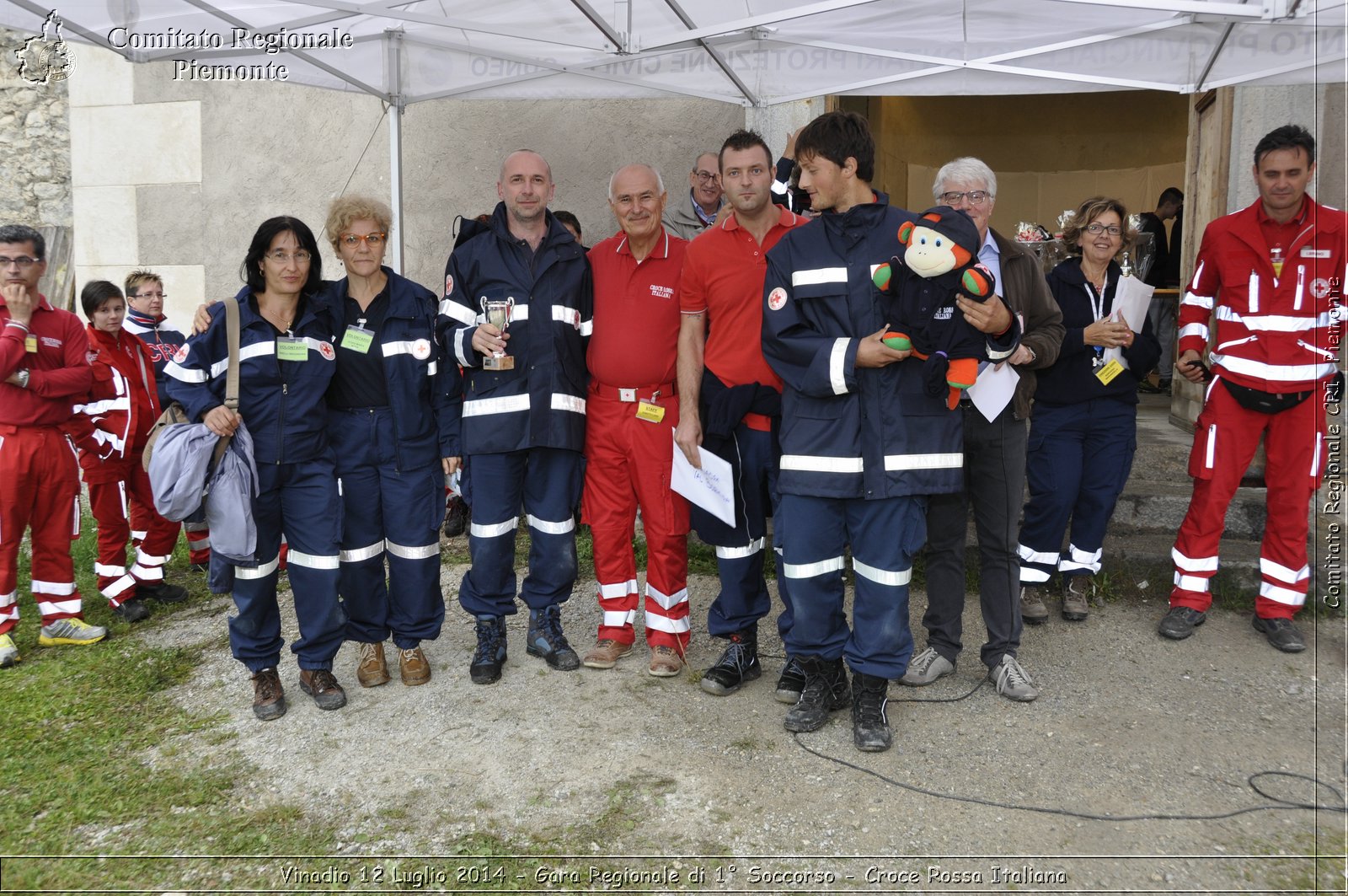 Vinadio 12 Luglio 2014 - Gara Regionale di 1 Soccorso - Croce Rossa Italiana- Comitato Regionale del Piemonte