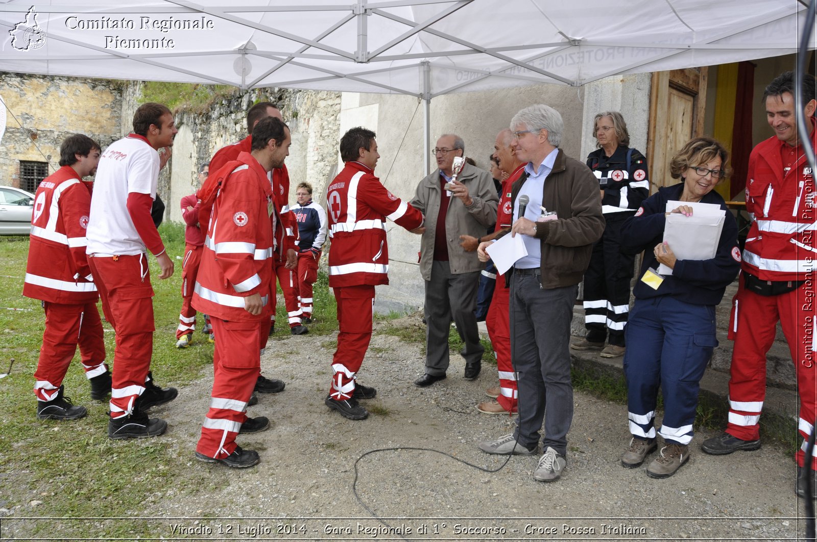 Vinadio 12 Luglio 2014 - Gara Regionale di 1 Soccorso - Croce Rossa Italiana- Comitato Regionale del Piemonte