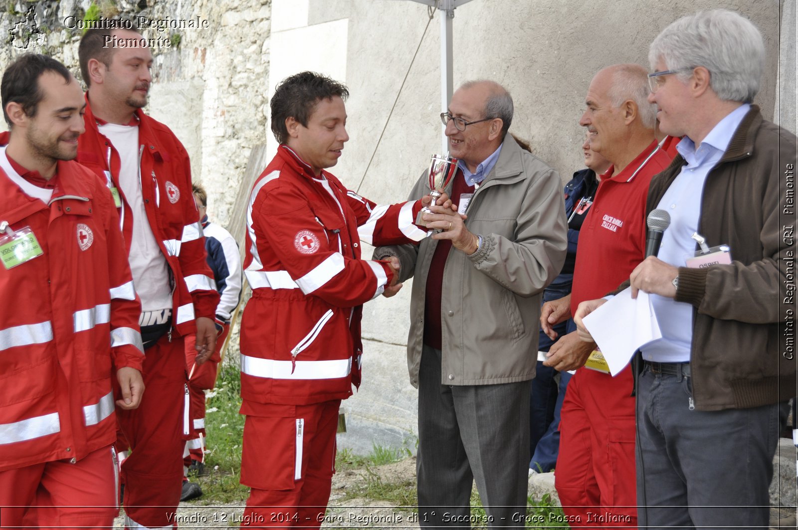 Vinadio 12 Luglio 2014 - Gara Regionale di 1 Soccorso - Croce Rossa Italiana- Comitato Regionale del Piemonte