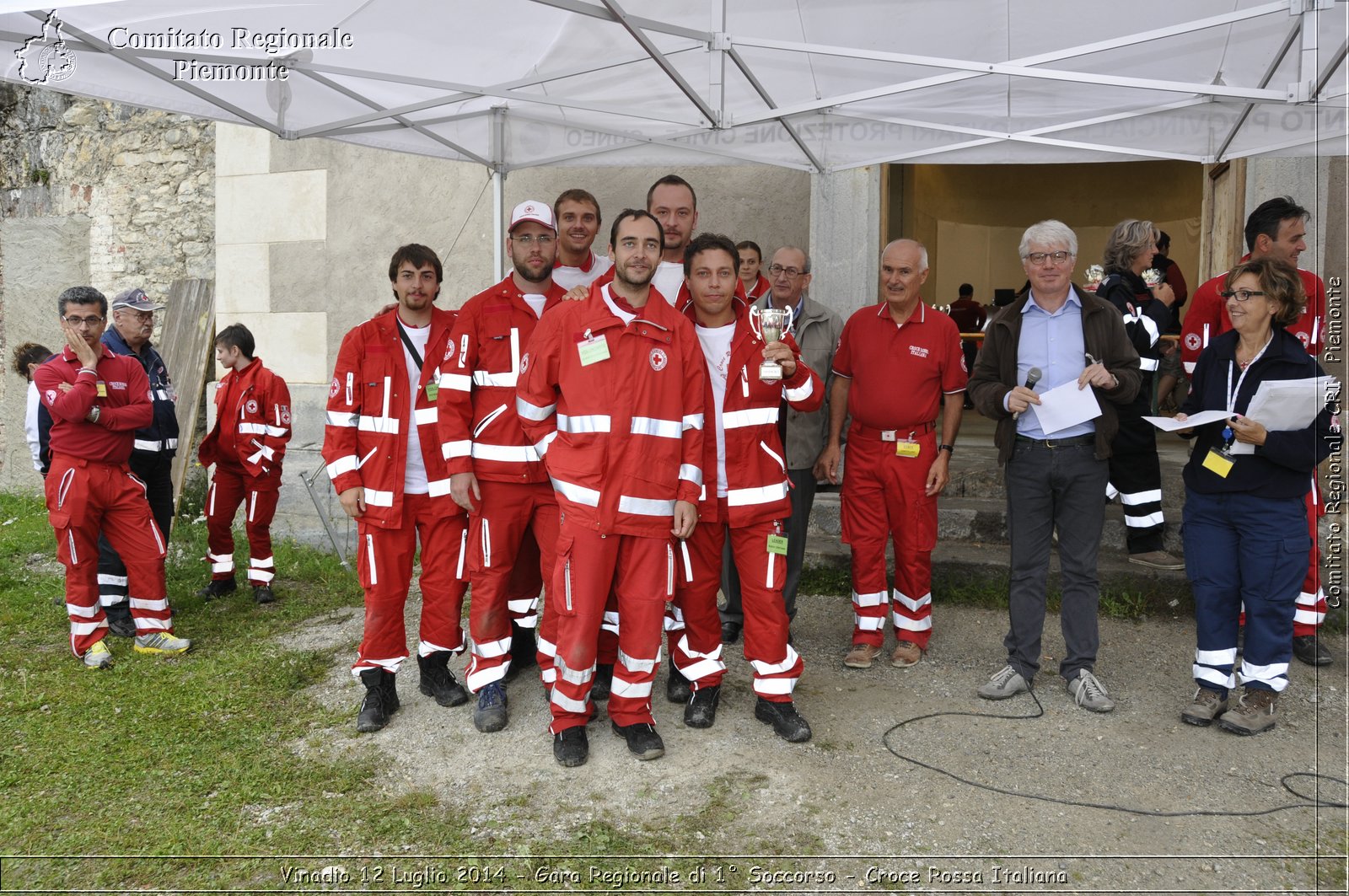 Vinadio 12 Luglio 2014 - Gara Regionale di 1 Soccorso - Croce Rossa Italiana- Comitato Regionale del Piemonte