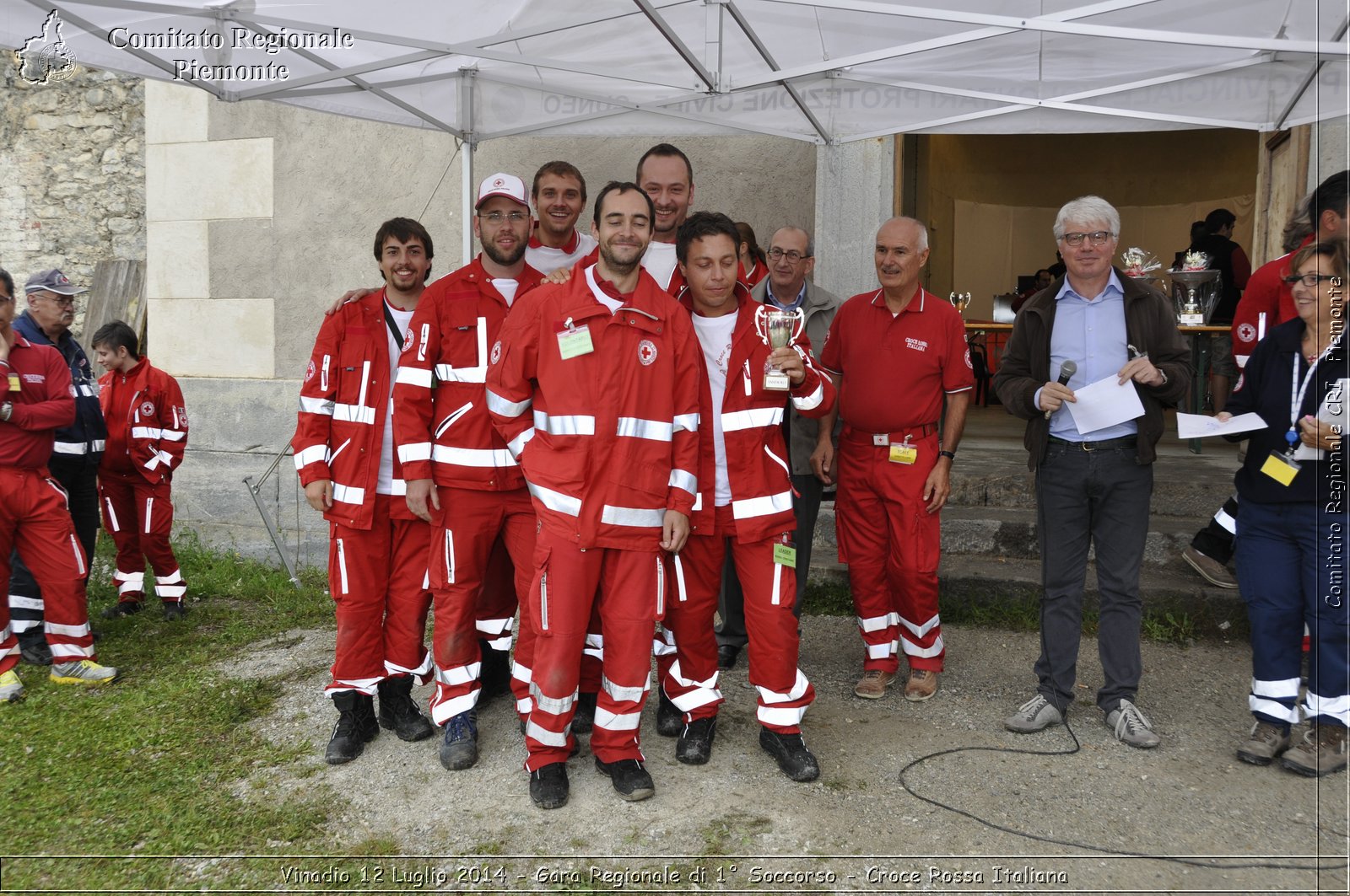 Vinadio 12 Luglio 2014 - Gara Regionale di 1 Soccorso - Croce Rossa Italiana- Comitato Regionale del Piemonte