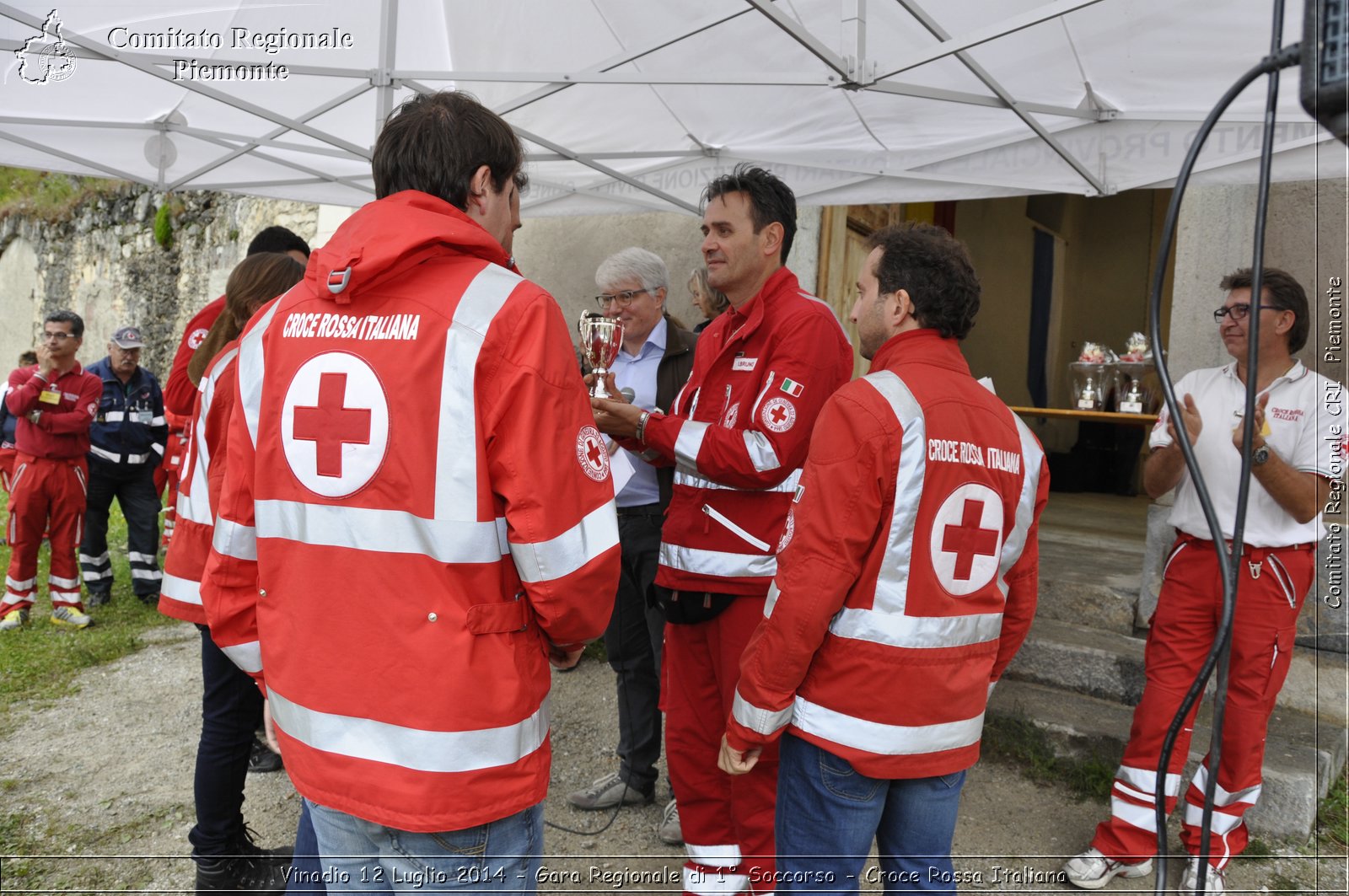 Vinadio 12 Luglio 2014 - Gara Regionale di 1 Soccorso - Croce Rossa Italiana- Comitato Regionale del Piemonte