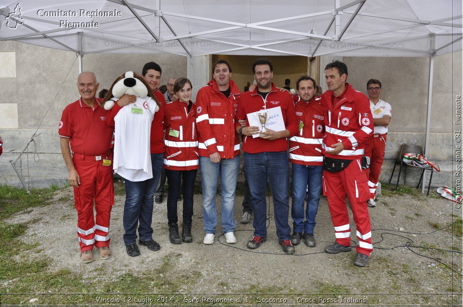 Vinadio 12 Luglio 2014 - Gara Regionale di 1 Soccorso - Croce Rossa Italiana- Comitato Regionale del Piemonte