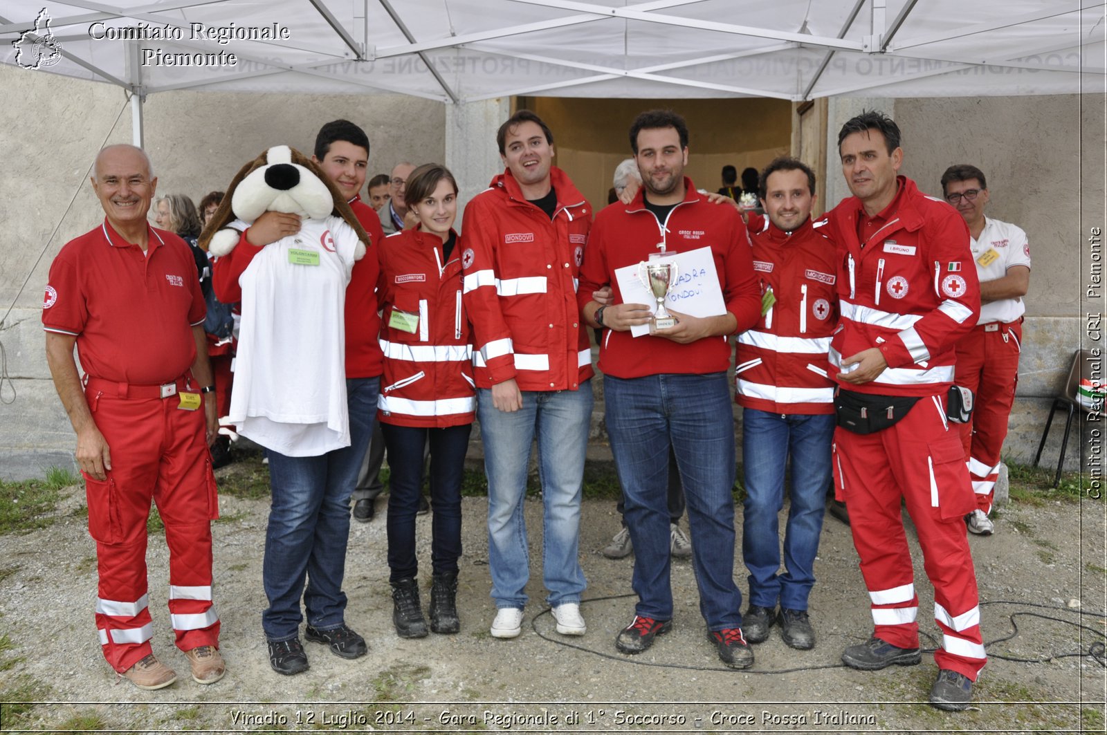 Vinadio 12 Luglio 2014 - Gara Regionale di 1 Soccorso - Croce Rossa Italiana- Comitato Regionale del Piemonte