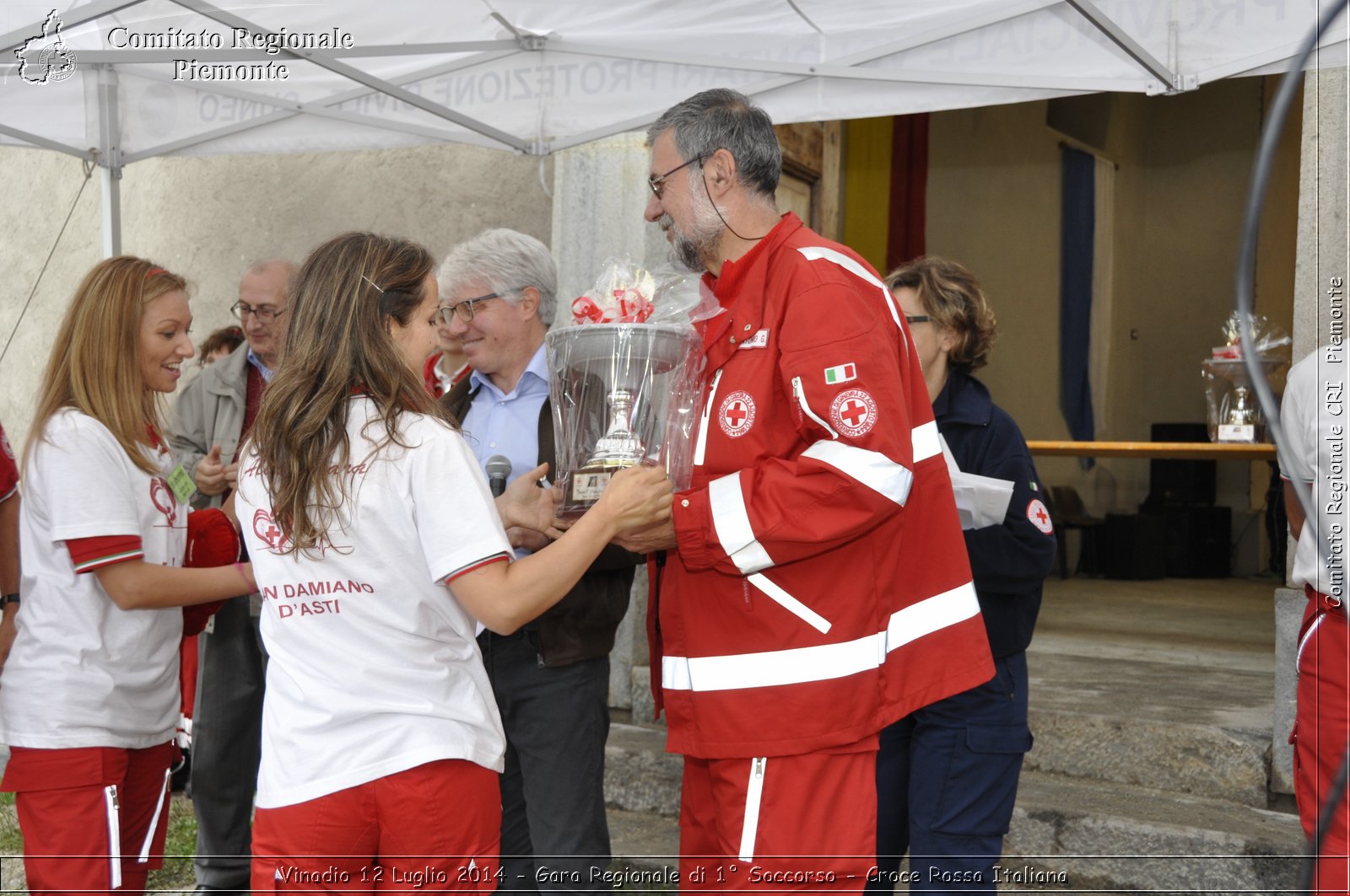 Vinadio 12 Luglio 2014 - Gara Regionale di 1 Soccorso - Croce Rossa Italiana- Comitato Regionale del Piemonte