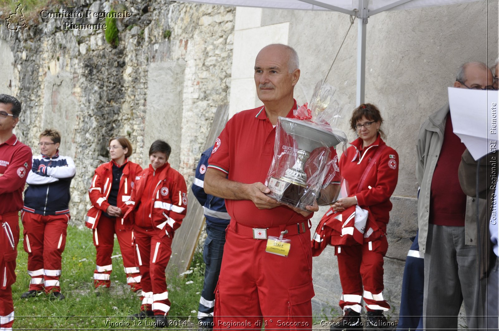 Vinadio 12 Luglio 2014 - Gara Regionale di 1 Soccorso - Croce Rossa Italiana- Comitato Regionale del Piemonte