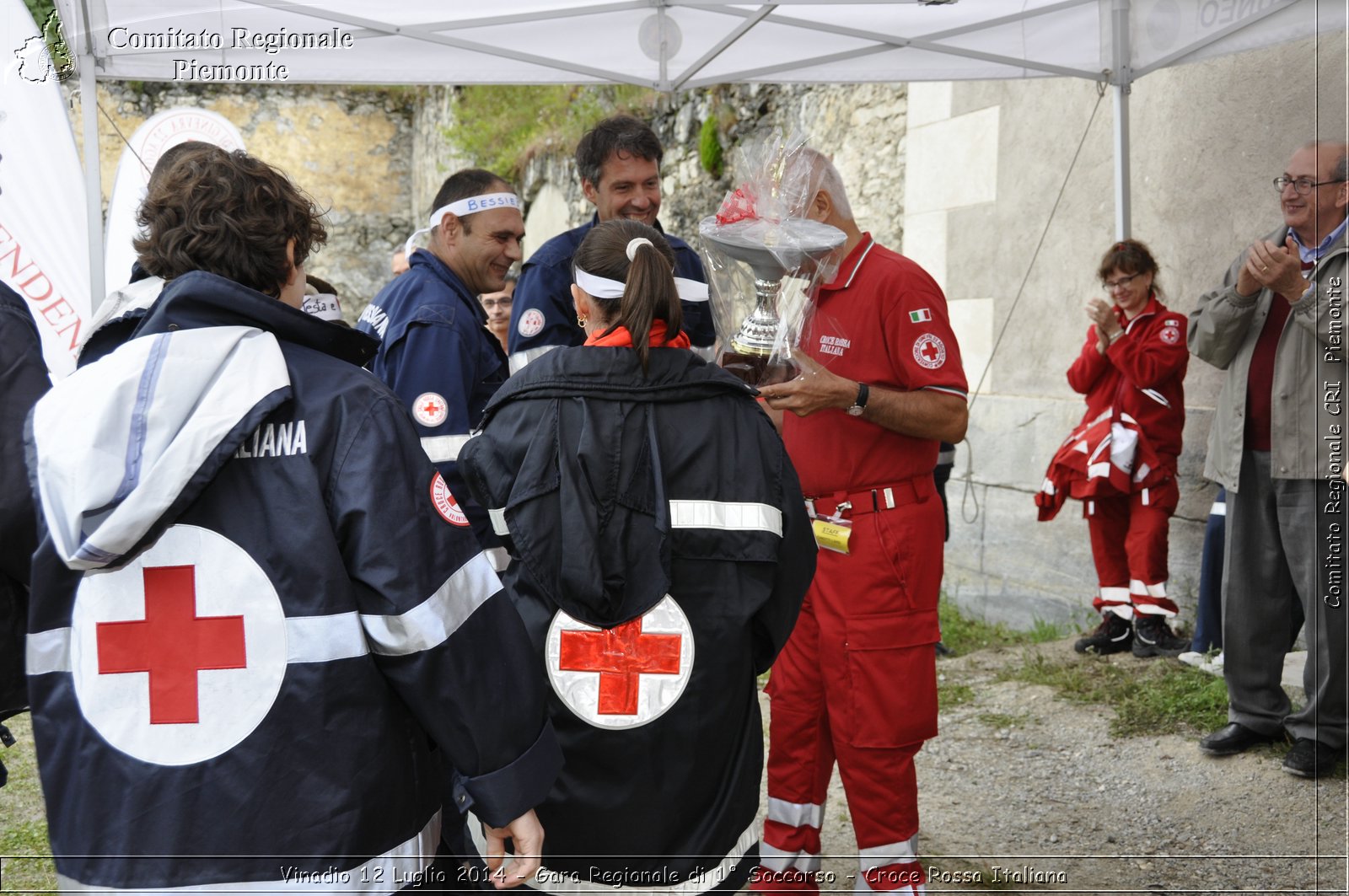 Vinadio 12 Luglio 2014 - Gara Regionale di 1 Soccorso - Croce Rossa Italiana- Comitato Regionale del Piemonte