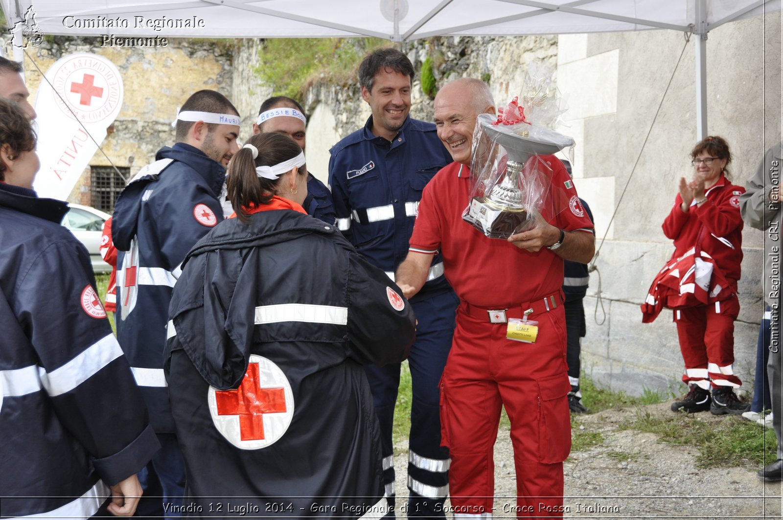 Vinadio 12 Luglio 2014 - Gara Regionale di 1 Soccorso - Croce Rossa Italiana- Comitato Regionale del Piemonte