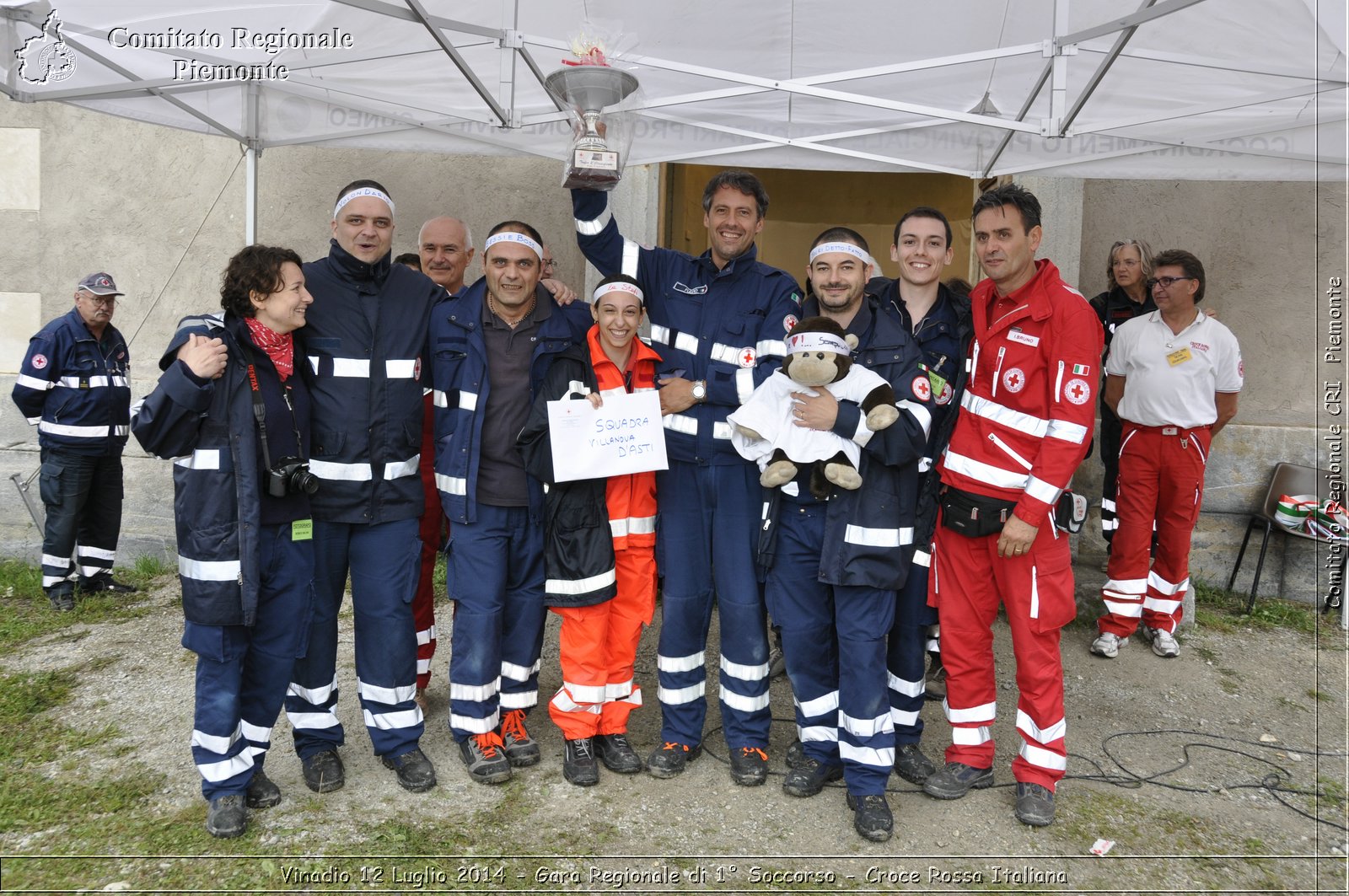 Vinadio 12 Luglio 2014 - Gara Regionale di 1 Soccorso - Croce Rossa Italiana- Comitato Regionale del Piemonte