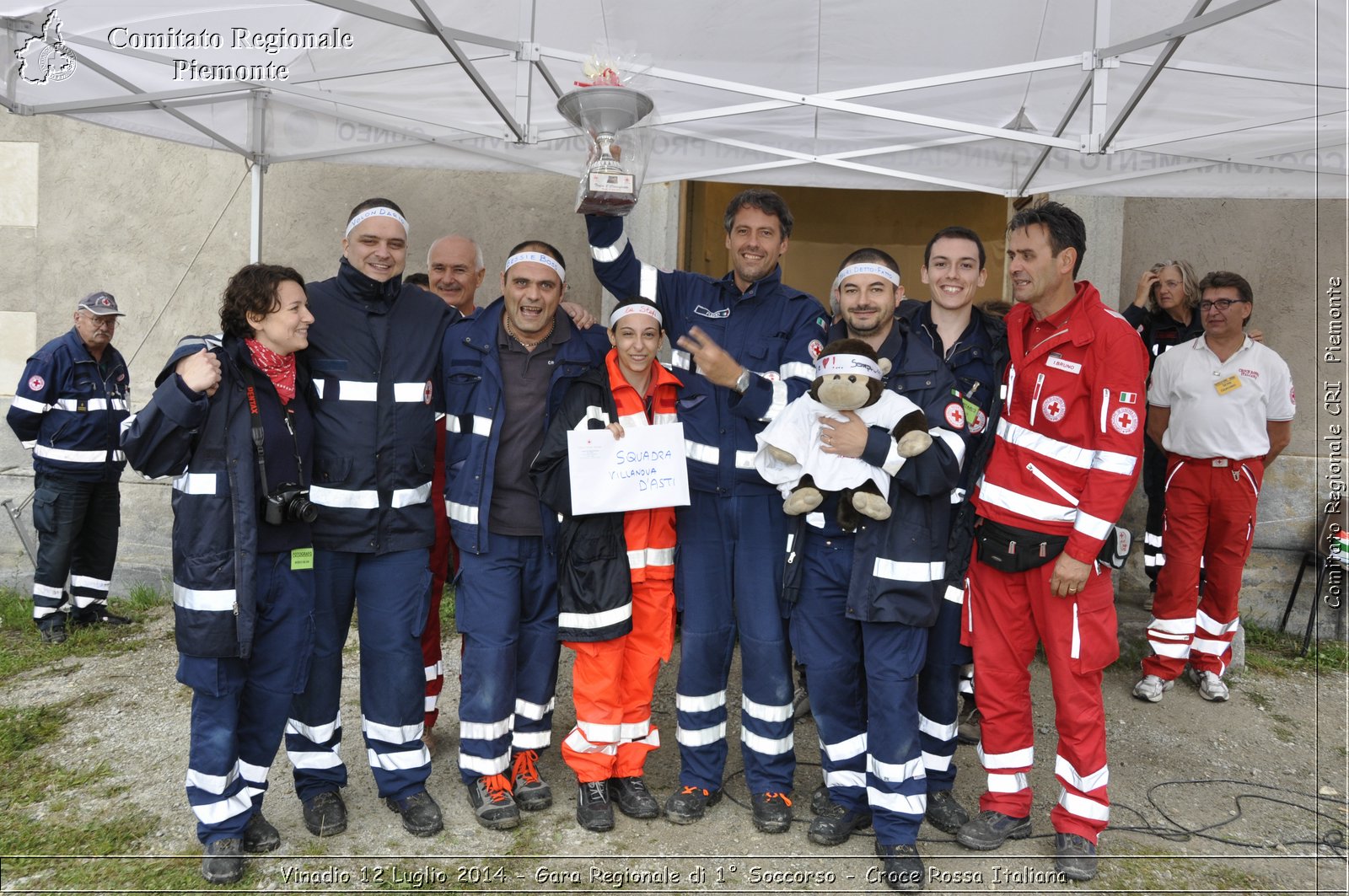 Vinadio 12 Luglio 2014 - Gara Regionale di 1 Soccorso - Croce Rossa Italiana- Comitato Regionale del Piemonte