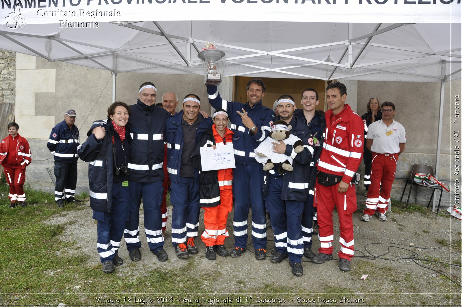 Vinadio 12 Luglio 2014 - Gara Regionale di 1 Soccorso - Croce Rossa Italiana- Comitato Regionale del Piemonte