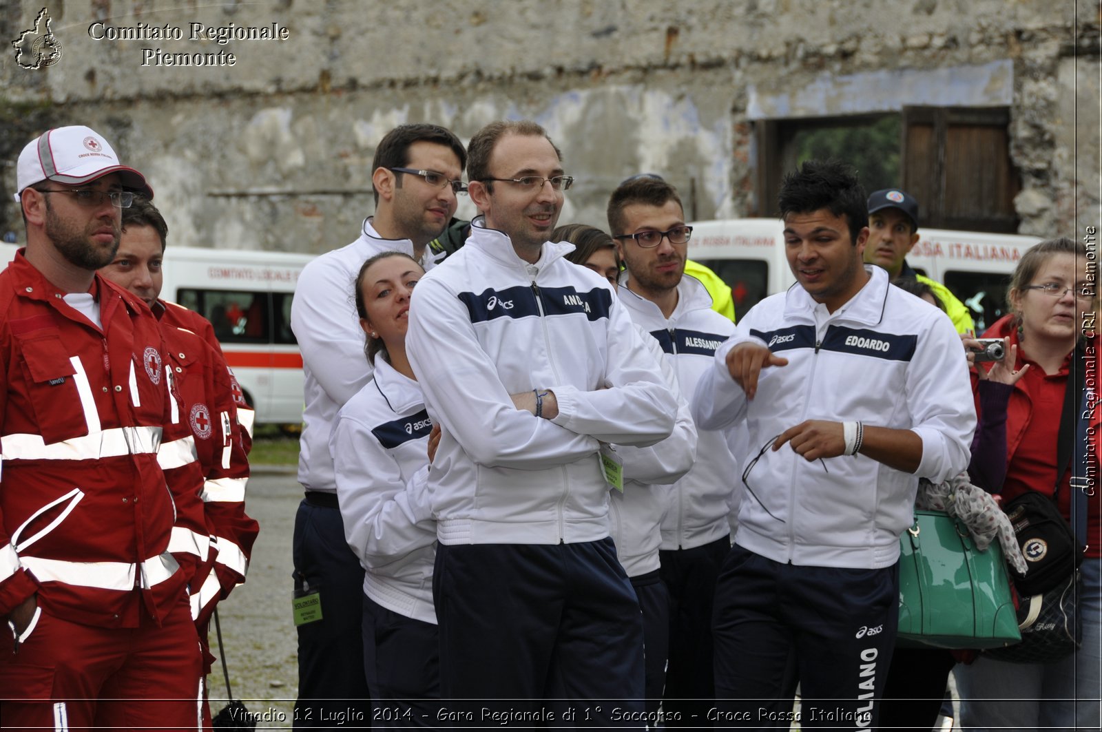 Vinadio 12 Luglio 2014 - Gara Regionale di 1 Soccorso - Croce Rossa Italiana- Comitato Regionale del Piemonte