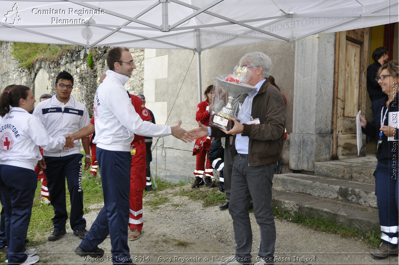 Vinadio 12 Luglio 2014 - Gara Regionale di 1 Soccorso - Croce Rossa Italiana- Comitato Regionale del Piemonte