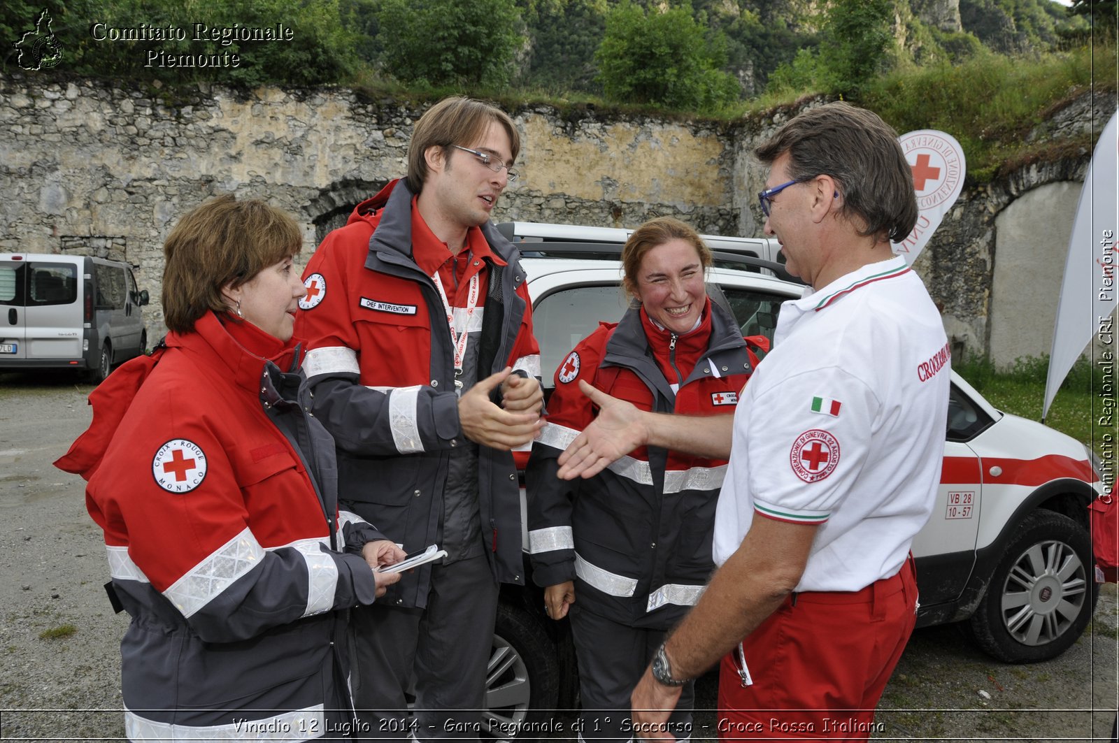 Vinadio 12 Luglio 2014 - Gara Regionale di 1 Soccorso - Croce Rossa Italiana- Comitato Regionale del Piemonte