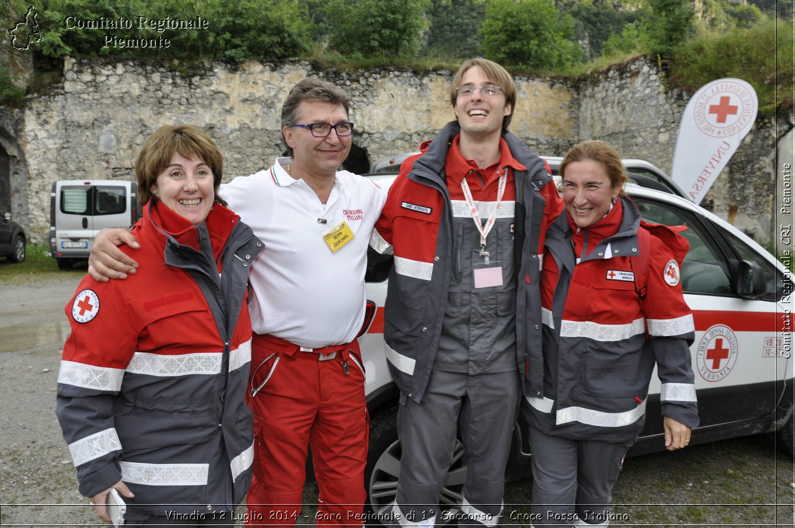 Vinadio 12 Luglio 2014 - Gara Regionale di 1 Soccorso - Croce Rossa Italiana- Comitato Regionale del Piemonte