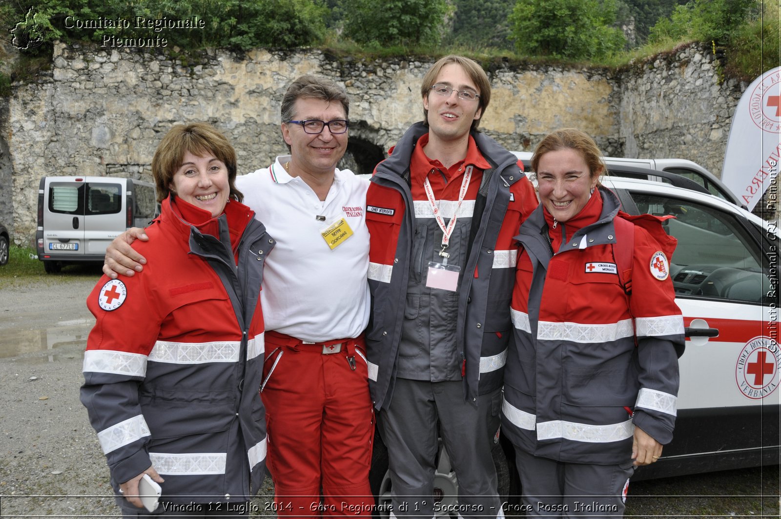 Vinadio 12 Luglio 2014 - Gara Regionale di 1 Soccorso - Croce Rossa Italiana- Comitato Regionale del Piemonte