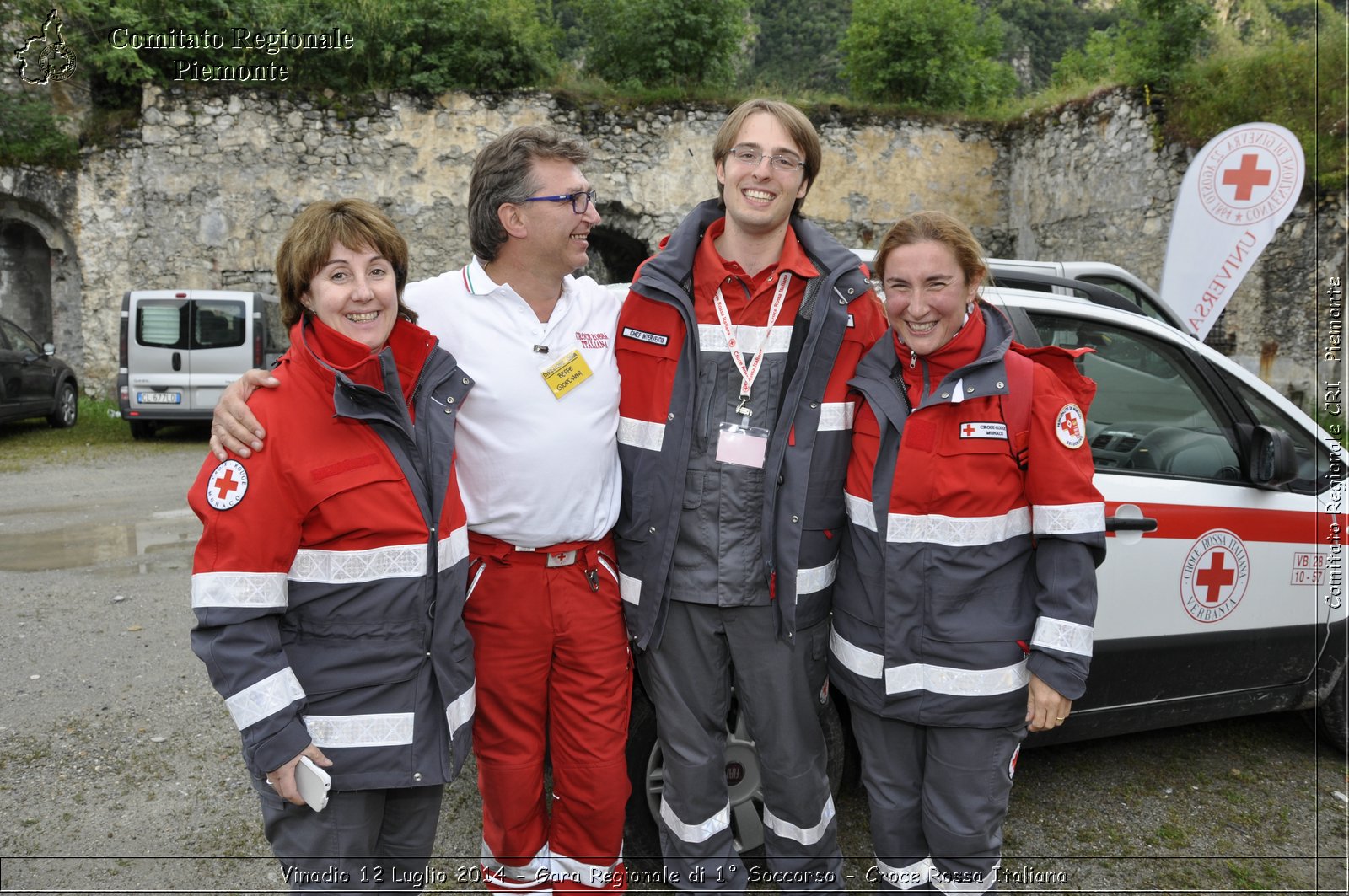 Vinadio 12 Luglio 2014 - Gara Regionale di 1 Soccorso - Croce Rossa Italiana- Comitato Regionale del Piemonte