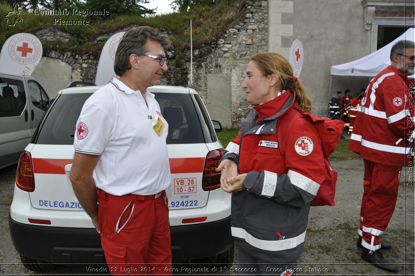 Vinadio 12 Luglio 2014 - Gara Regionale di 1 Soccorso - Croce Rossa Italiana- Comitato Regionale del Piemonte