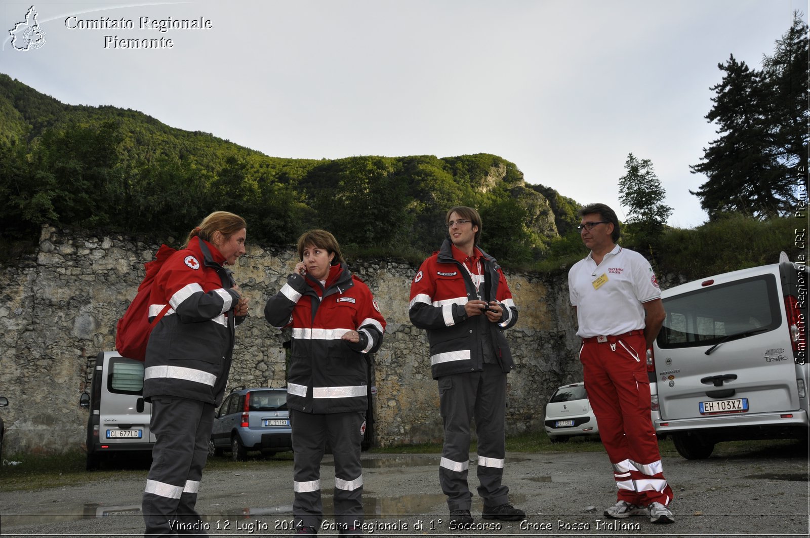 Vinadio 12 Luglio 2014 - Gara Regionale di 1 Soccorso - Croce Rossa Italiana- Comitato Regionale del Piemonte